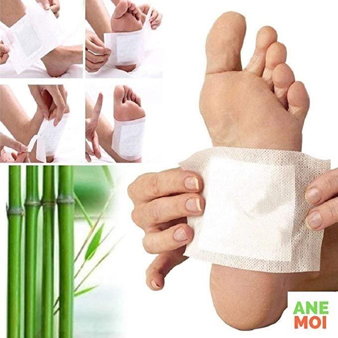 MiniMarvels™ Natural Detox Foot Patches – Stress Relief & Body Cleansing Pads (Set of 10)