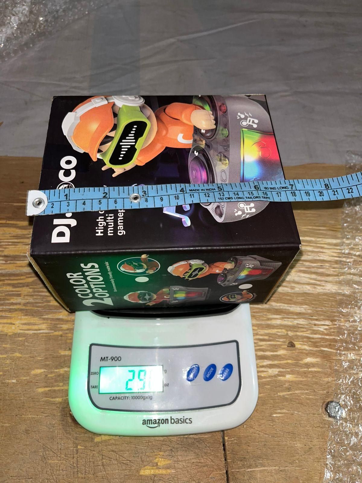 MiniMarvels™ DJ Bouncing Beat – Musical Dancing Robot with LED Lights & Sound