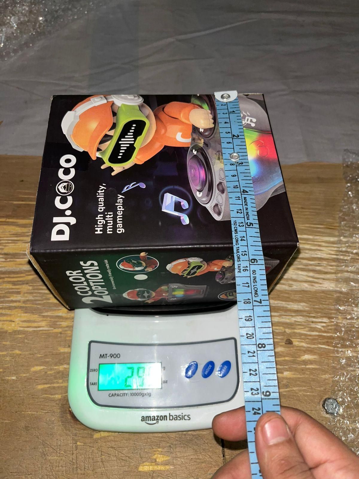 MiniMarvels™ DJ Bouncing Beat – Musical Dancing Robot with LED Lights & Sound