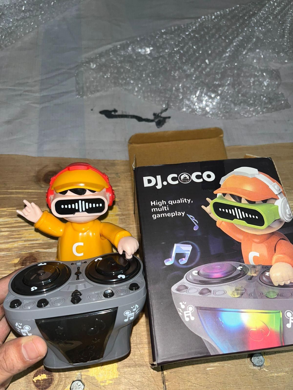 MiniMarvels™ DJ Bouncing Beat – Musical Dancing Robot with LED Lights & Sound