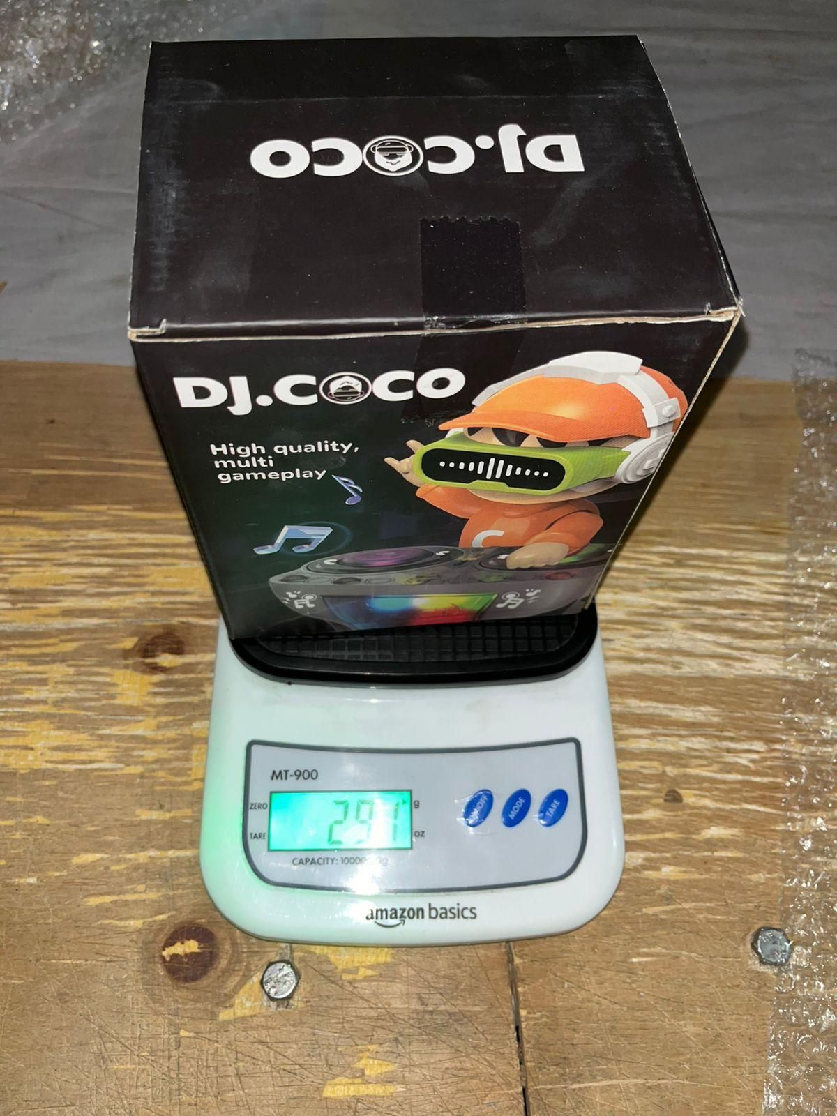 MiniMarvels™ DJ Bouncing Beat – Musical Dancing Robot with LED Lights & Sound